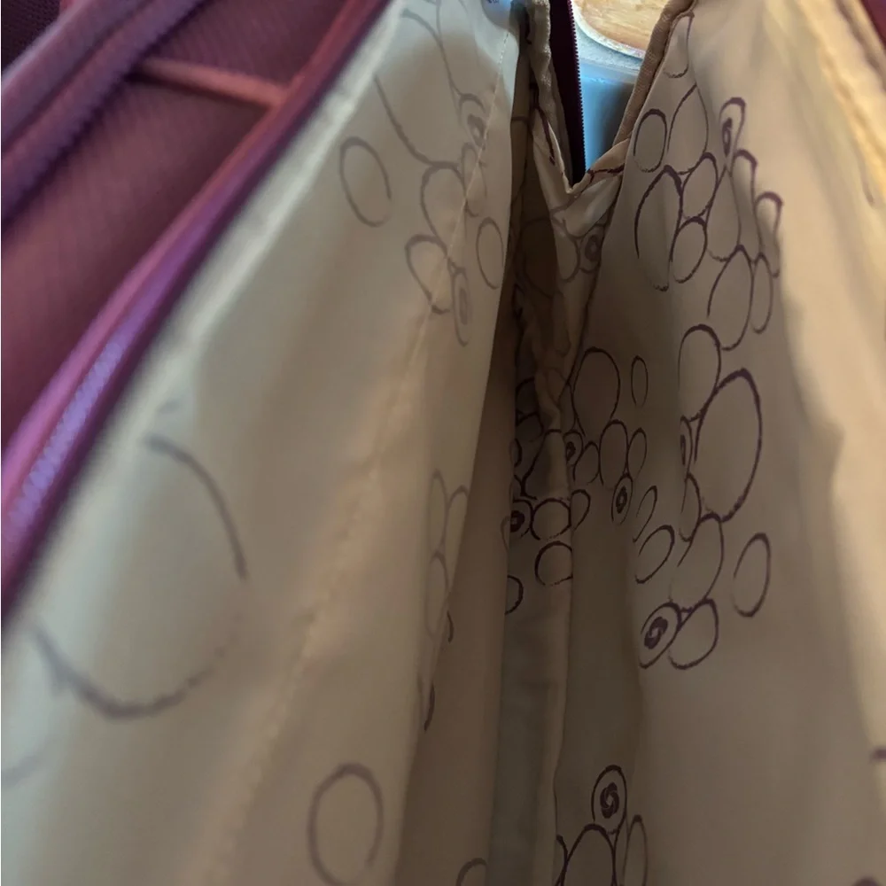 Samsonite weekender and backpack bag set purple!New without tags!